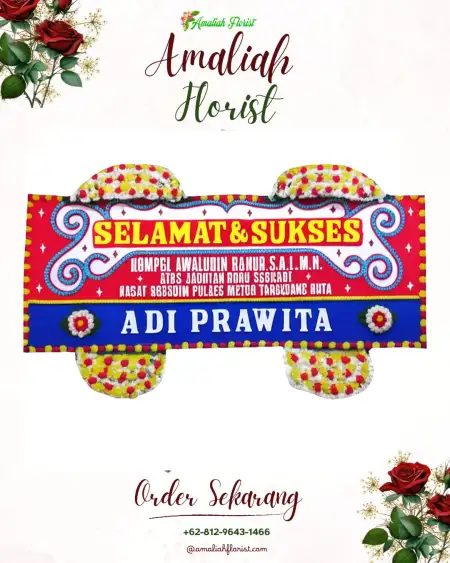 Papan Bunga Ucapan Selamat Kupangputat