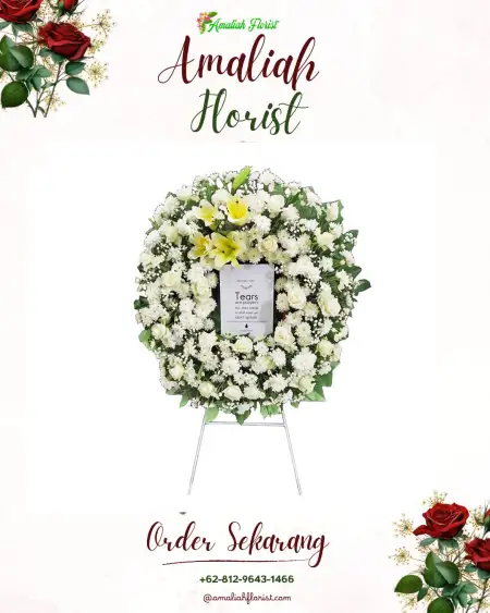 Krans Bunga Duka Kupangputat